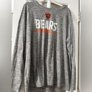 Majestic Gray Long Sleeve Bears Tee
